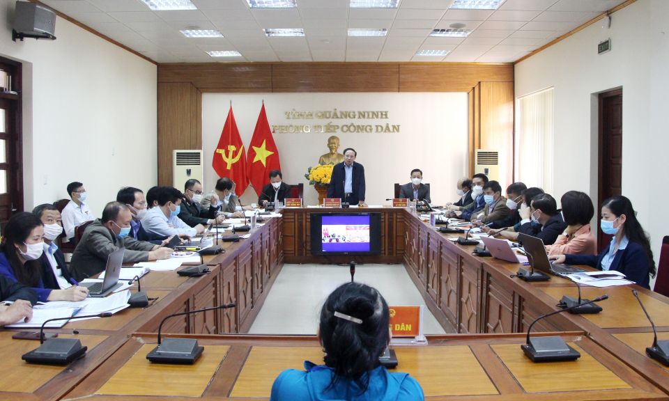 Đồng chí Bí thư Tỉnh ủy tiếp công dân định kỳ