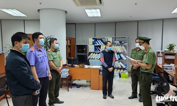 Bắt tạm giam một cán bộ Sở Lao động-Thương binh-Xã hội