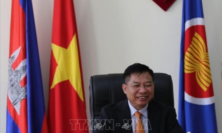 Quan hệ tốt đẹp Việt Nam-Campuchia đóng góp tích cực cho ASEAN