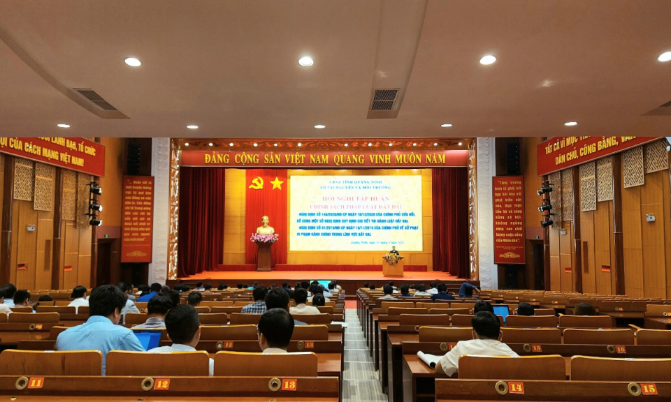 Đẩy mạnh thi hành pháp luật về đất đai