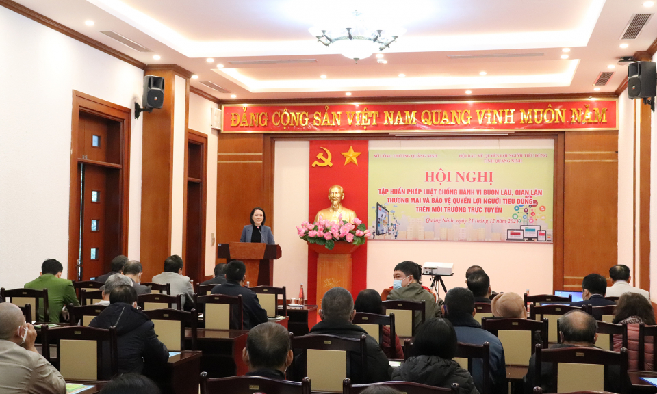 Tập huấn pháp luật chống hành vi buôn lậu, gian lận thương mại 