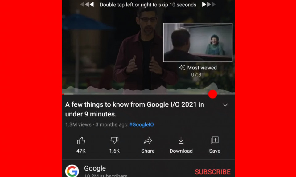 YouTube đang thử nghiệm tính năng mới, giúp tìm ra phân đoạn được xem nhiều nhất của video