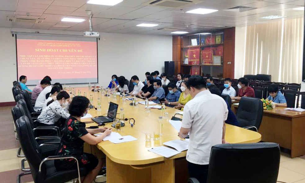 Học và làm theo Bác tự giác, thực chất, hiệu quả