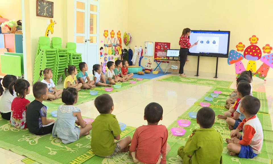 Chăm lo tốt cho trẻ em là chuẩn bị chu đáo nhân lực cho tương lai