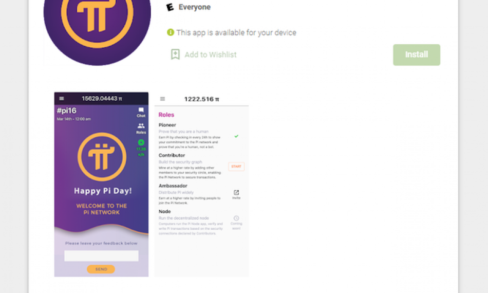Sau 1 ngày 'mất tích' không lý do, ứng dụng đào tiền ảo Pi Network đã xuất hiện lại trên Google Play