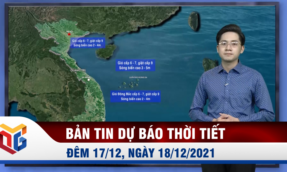 Dự báo thời tiết đêm 24/12, ngày 25/12/2021