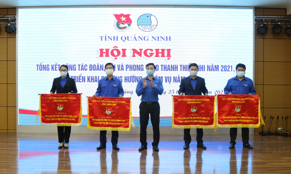 Tỉnh đoàn Quảng Ninh tổng kết công tác Đoàn, Hội và phong trào thanh thiếu nhi năm 2021