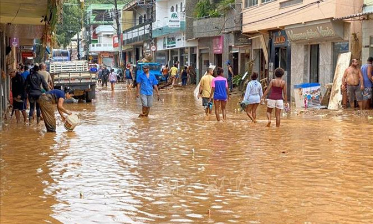 Lũ lụt nghiêm trọng khiến hơn 11.000 người dân Brazil phải sơ tán
