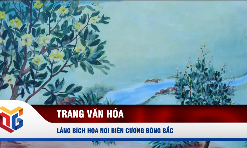 Làng bích họa nơi biên cương Đông Bắc