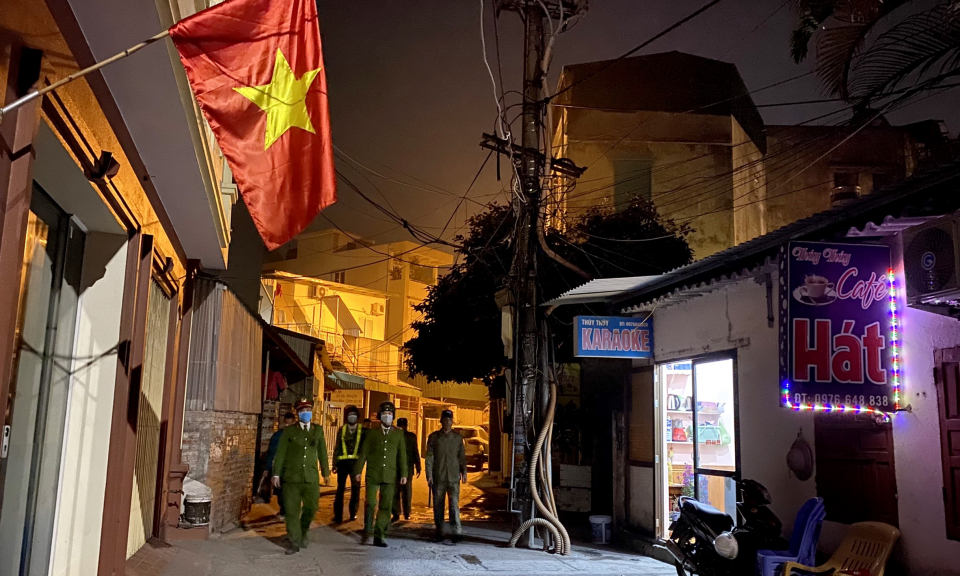 "Lá chắn thép" phòng, chống dịch, bảo vệ an ninh trật tự