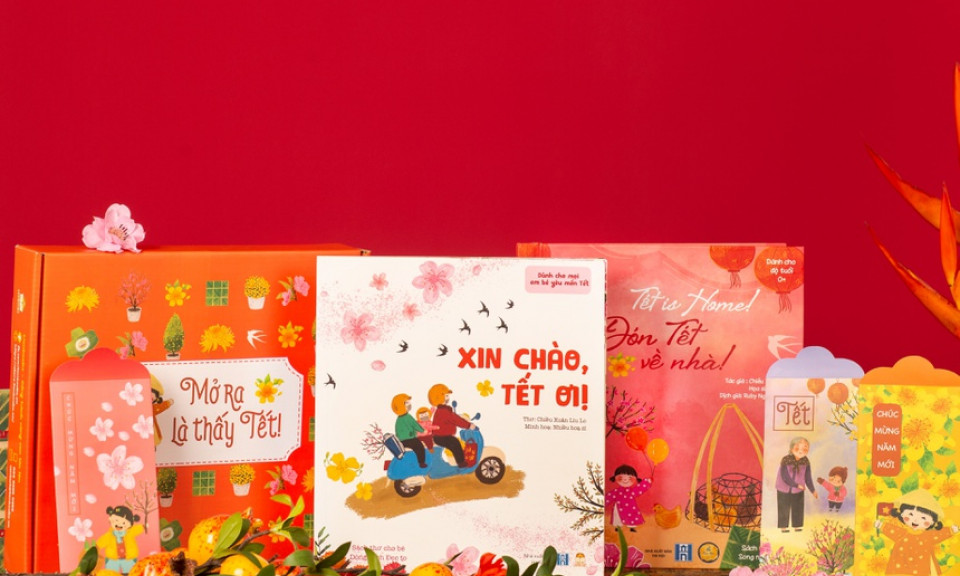 Truyền tình yêu Tết đến độc giả nhí
