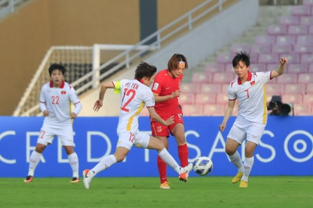 Thua tuyen Trung Quoc, tuyen nu Viet Nam dung buoc o tu ket Asian Cup hinh anh 1