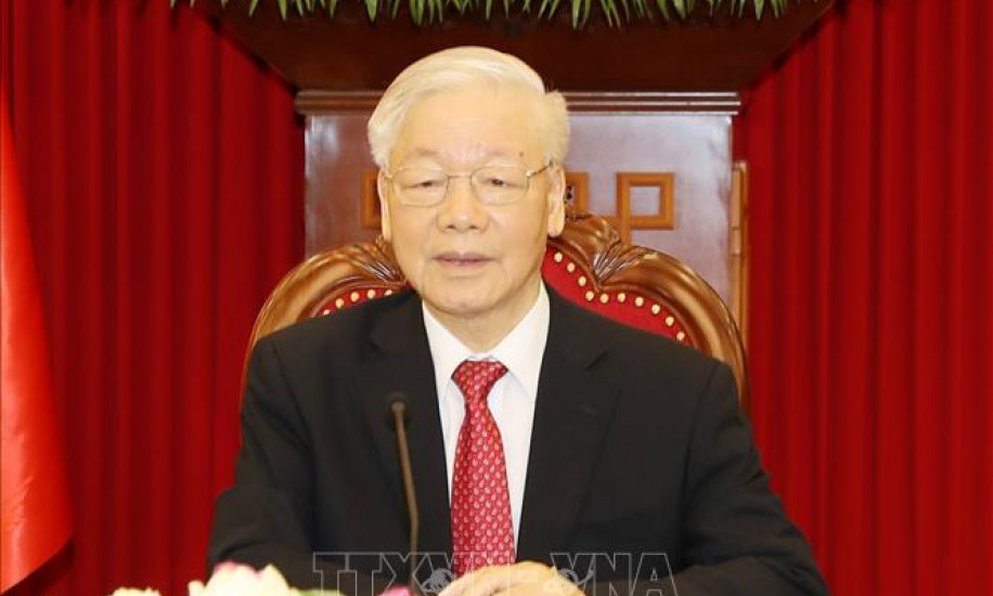 Tổng Bí thư Nguyễn Phú Trọng trả lời phỏng vấn của Thông tấn xã Việt Nam nhân dịp năm mới 2022