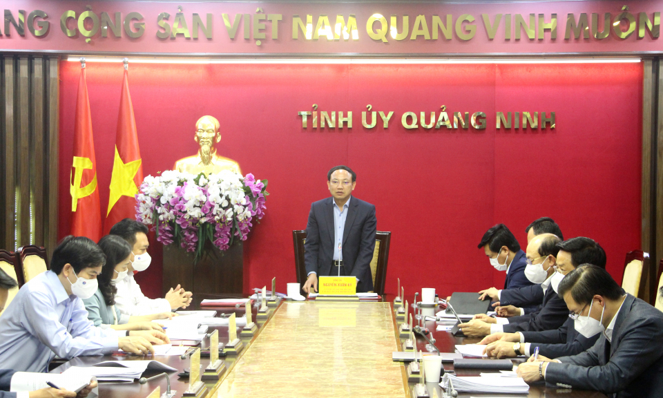 Giao ban Thường trực Tỉnh ủy