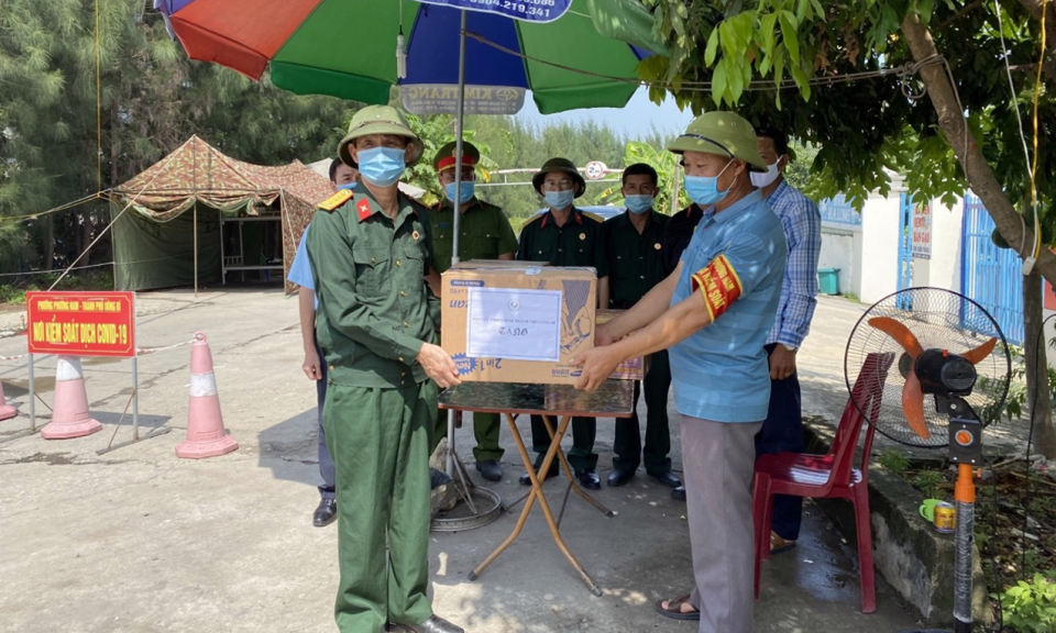 Hội CCB TP Uông Bí: Tham gia phòng, chống dịch hiệu quả