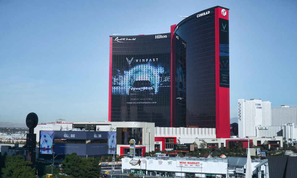 Gian hàng VinFast sẵn sàng trước giờ G tại CES 2022
