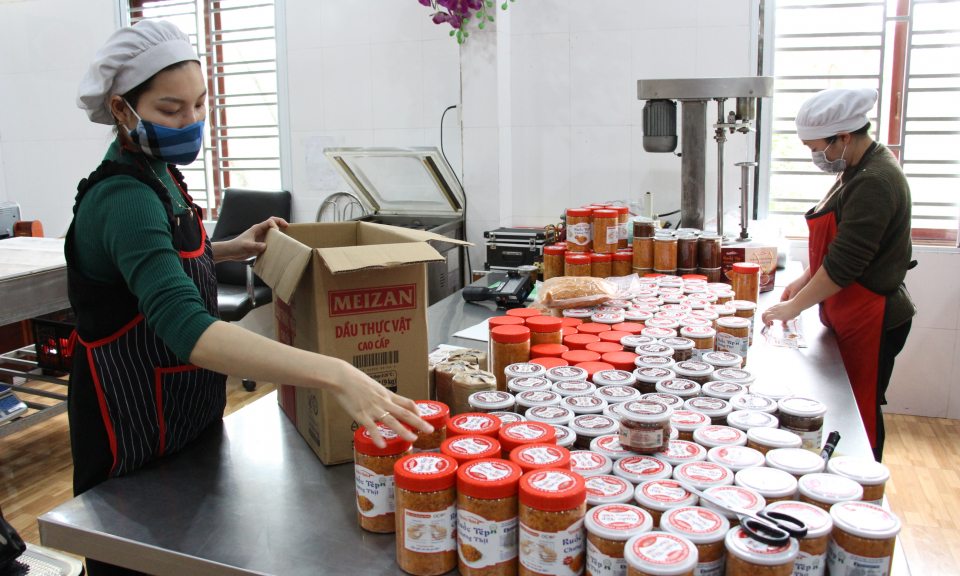 Đa dạng sản phẩm OCOP địa phương