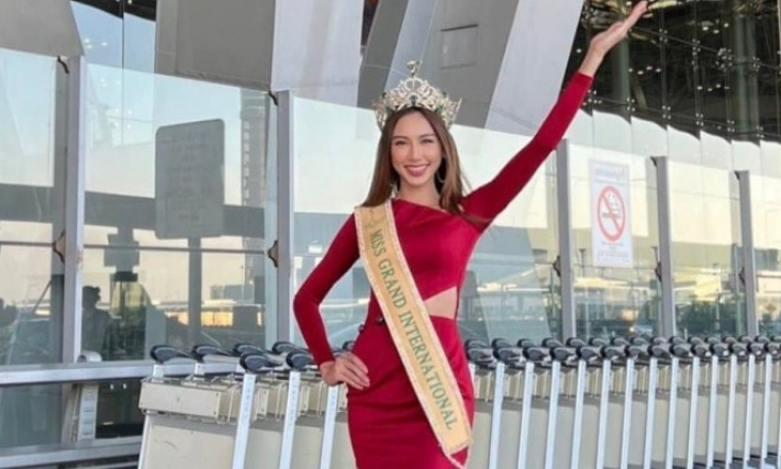 Miss Grand International Thùy Tiên về nước