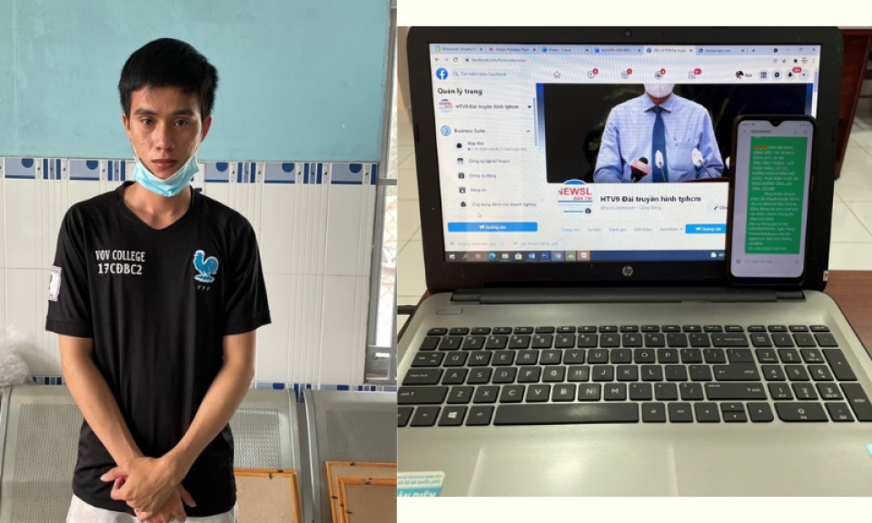 Tạo tài khoản Facebook giả danh HTV9 để lừa đảo
