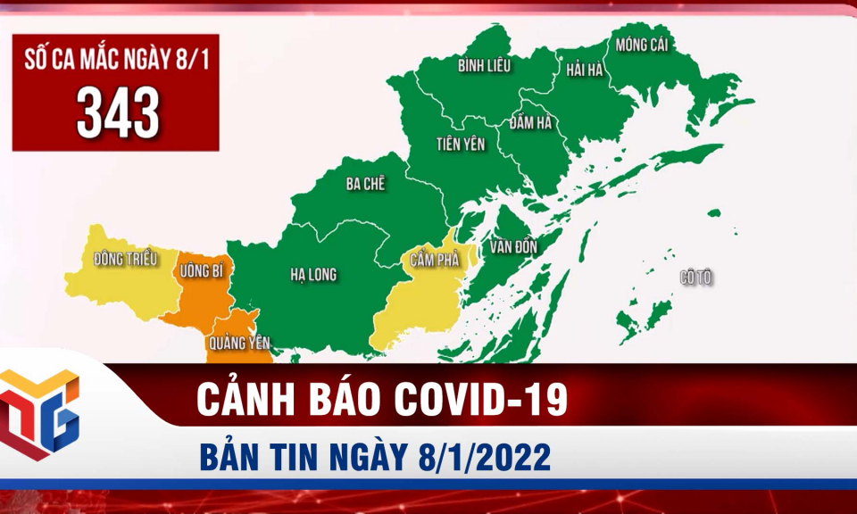 Bản tin cảnh báo Covid-19 ngày 8/1/2021