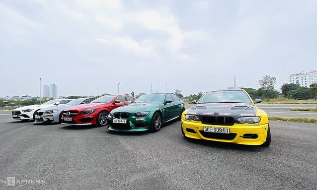 Đường đua F1 Mỹ Đình lần đầu được sử dụng