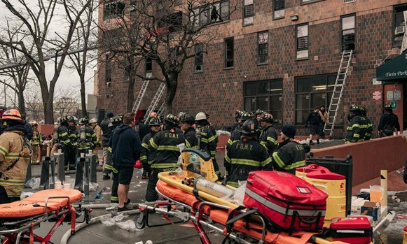 Mỹ: Hỏa hoạn nghiêm trọng tại New York, ít nhất 19 người thiệt mạng