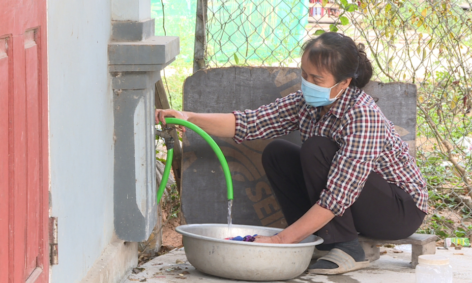Nâng cao tỷ lệ người dân sử dụng nước sạch