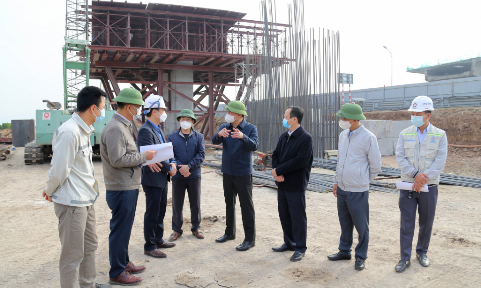 广宁省委常务副书记莅临广安市重点项目指导检查工作