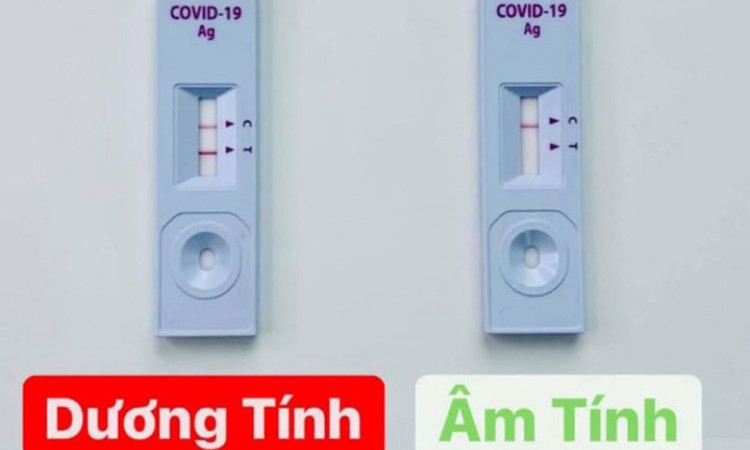 Test nhanh COVID-19 một vạch: Hiện C hay T mới đúng?