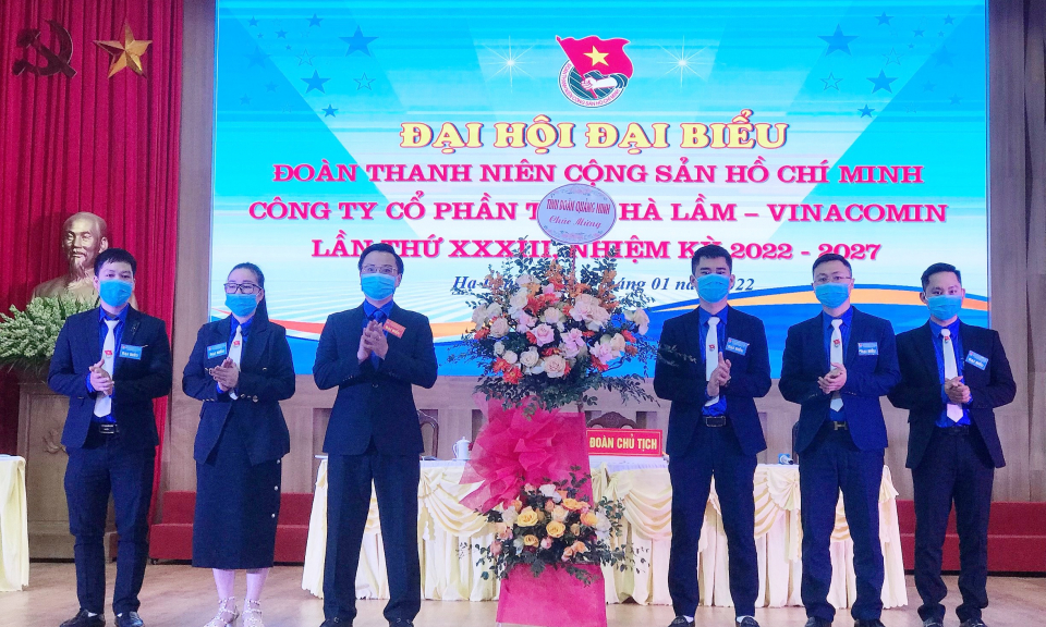 Đoàn Thanh niên Công ty CP Than Hà Lầm tổ chức đại hội điểm cấp cơ sở 