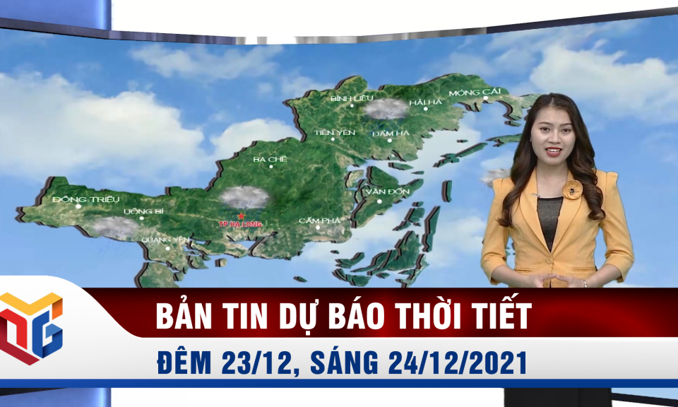 Bản tin dự báo thời tiết đêm 12, ngày 13/1/2022