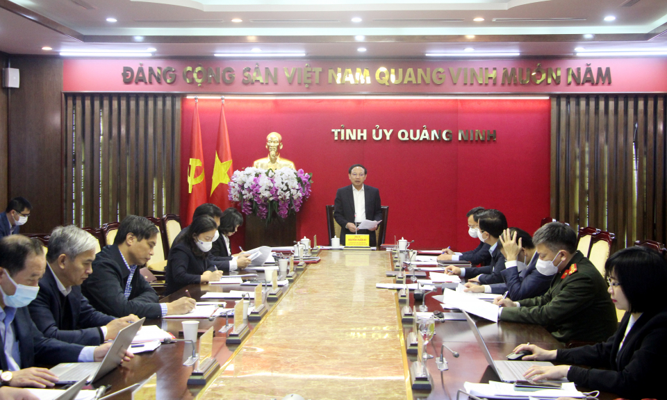 Hội nghị kiểm điểm cá nhân Ủy viên Ban Thường vụ Tỉnh ủy