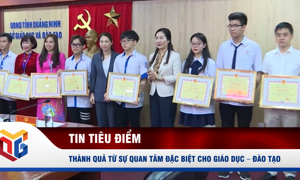 Thành quả từ sự quan tâm đặc biệt cho giáo dục - đào tạo