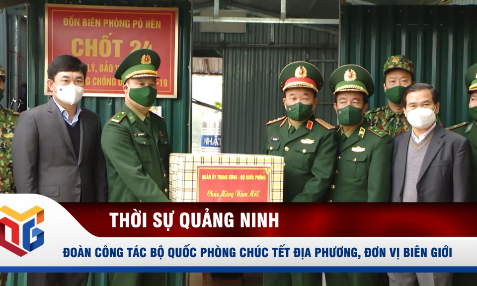 Đoàn công tác Bộ Quốc phòng thăm và chúc tết một số đơn vị, địa phương biên giới