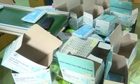 Quảng Bình: Phát hiện cơ sở sản xuất 'chui' lượng lớn khẩu trang y tế