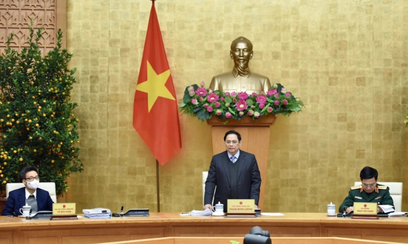 Thủ tướng Phạm Minh Chính: Cần đầu tư hơn nữa cho công tác xây dựng và hoàn thiện thể chế