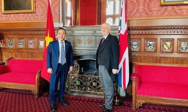 Vietnam important partner of UK: British legislative leader