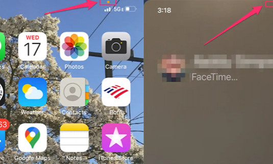 Lý do iPhone hiển thị chấm màu cam hoặc xanh