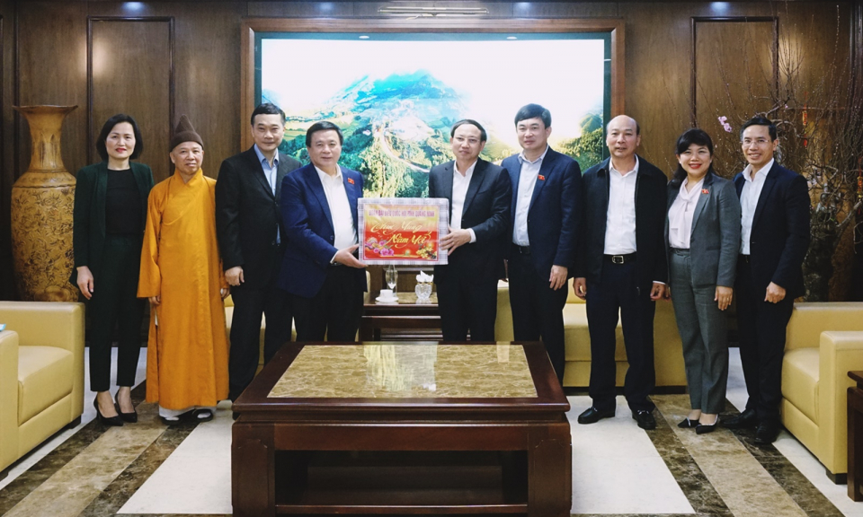 Đoàn Đại biểu Quốc hội tỉnh chúc Tết tỉnh Quảng Ninh
