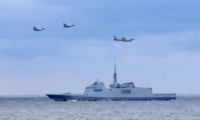 NATO điều tiêm kích, tàu chiến đến Đông Âu
