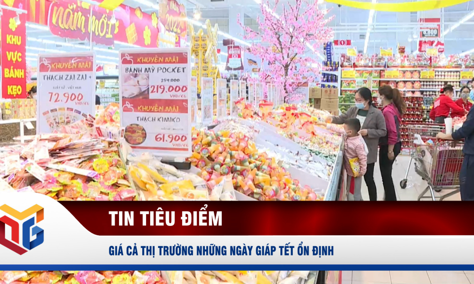 Giá cả thị trường những ngày giáp Tết ổn định