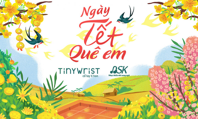 Ra mắt phiên bản song ngữ của bài hát “Ngày Tết quê em”