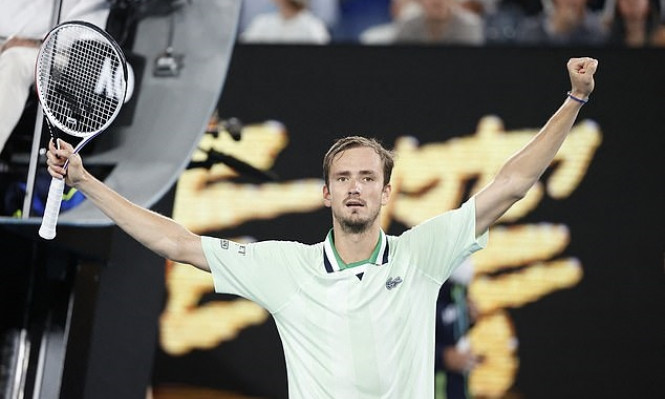 Daniil Medvedev năm thứ hai liên tiếp vào chung kết Australia mở rộng
