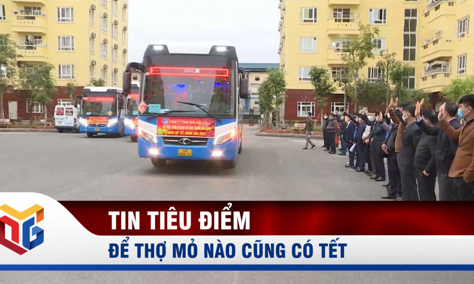 Thợ mỏ nào cũng có Tết