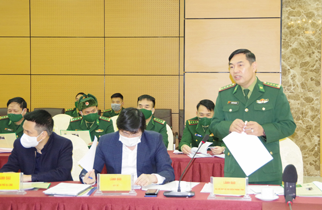 Bộ Chỉ huy BĐBP tỉnh phối hợp với Ban Tuyên giáo Tỉnh ủy cung cấp thông tin cho các cơ quan báo chí về Luật Biên phòng Việt Nam. 