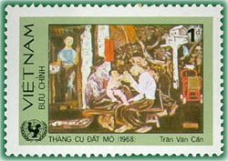 Đây là bức vẽ được sử dụng để in tem bưu chính.