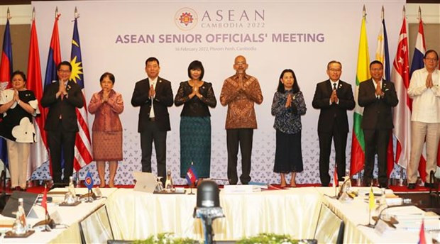 Khai mac Hoi nghi SOM ASEAN truc tiep dau tien sau hon 1 nam gian doan hinh anh 1