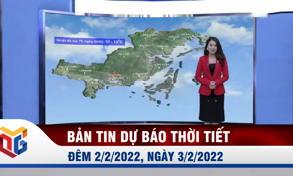 Bản tin dự báo thời tiết đêm 2, ngày 3/2