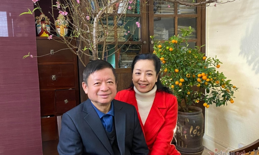 Diễn viên Chiều Xuân: 'Chồng tôi luôn đứng bếp nấu cỗ ngày Tết'