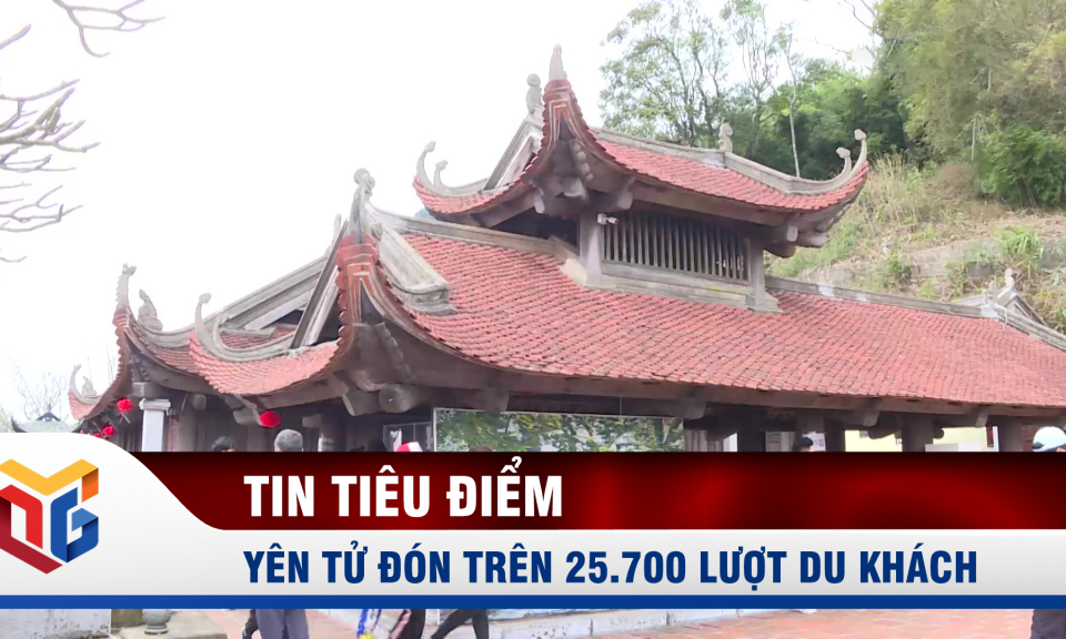 Di tích danh thắng Yên tử đón trên 25.700 lượt du khách